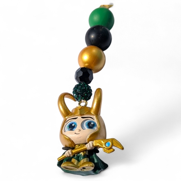 Handmade Loki Bag Charm/ Keychain - Picture 3 of 4